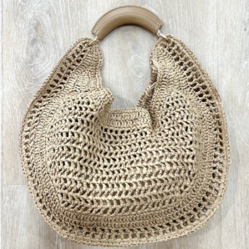 Boho Summer Straw Bag