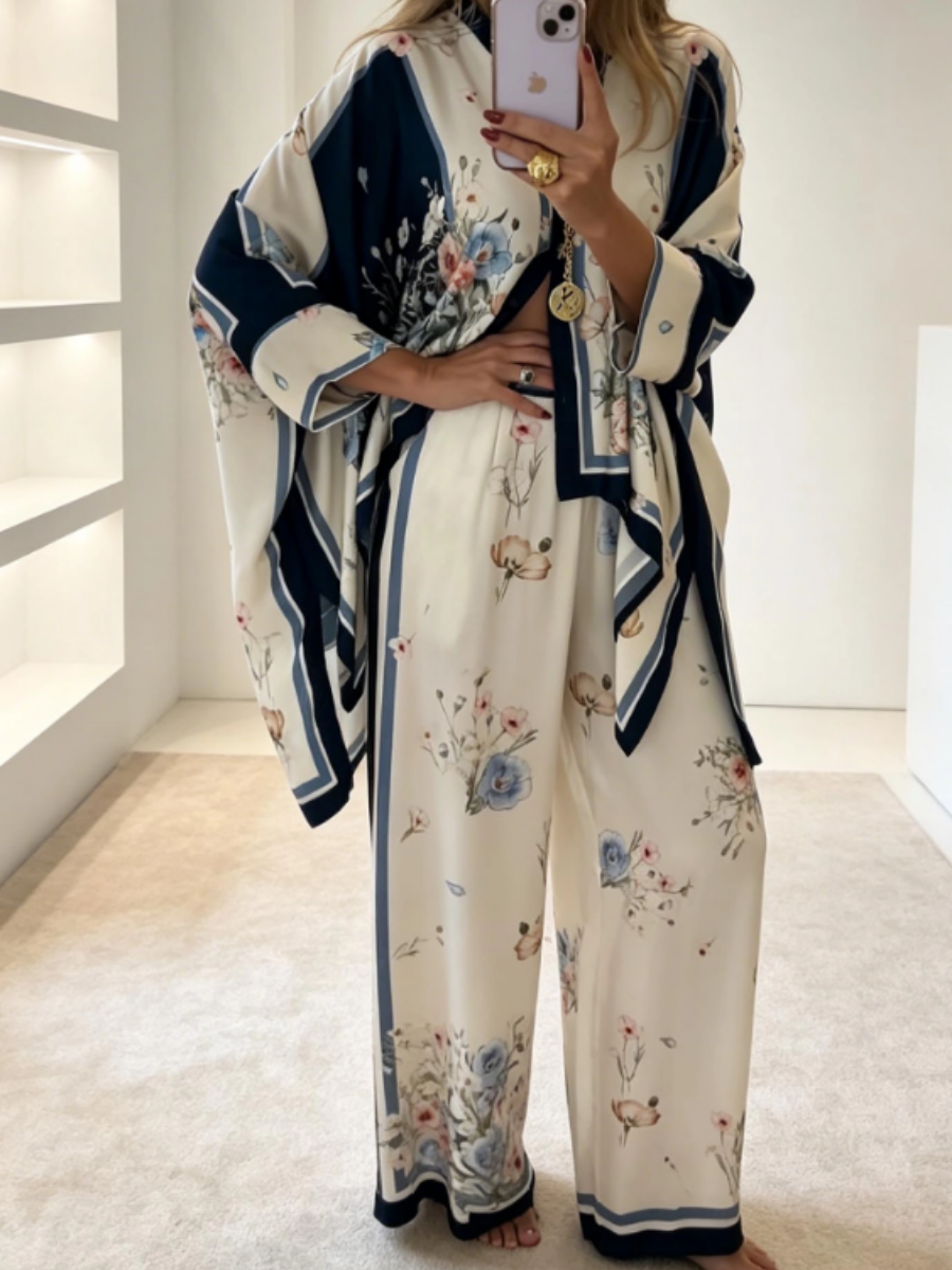 Exquisite Satin Print Set