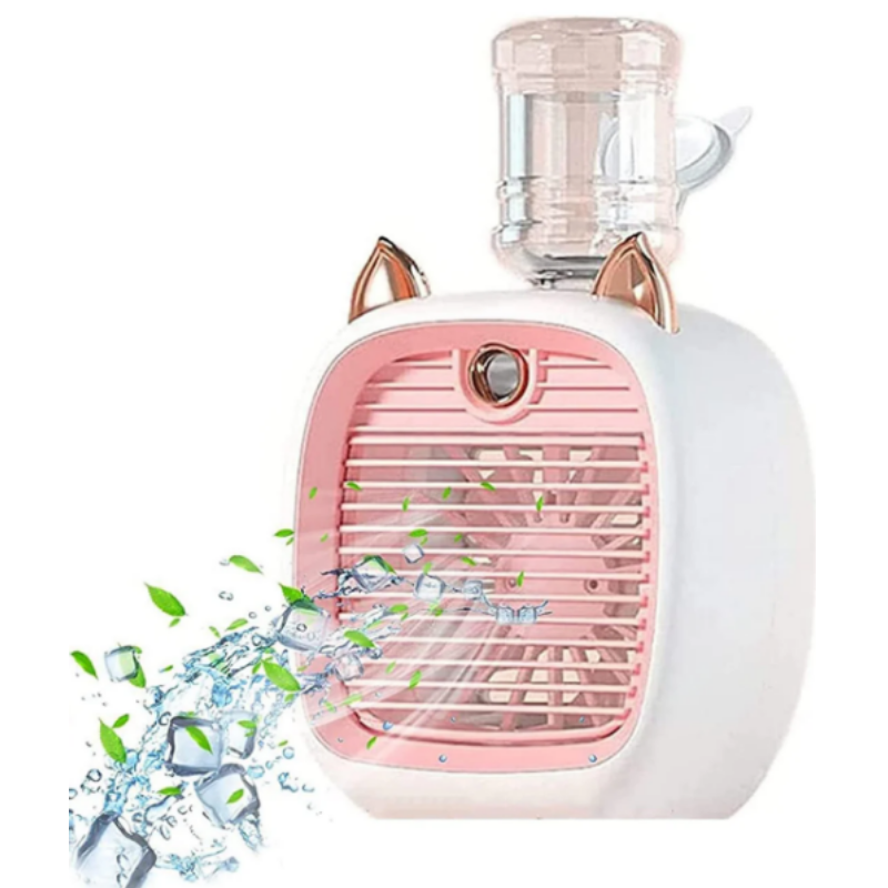 Portable Water Mist Fan for Outdoor Travel & Home
