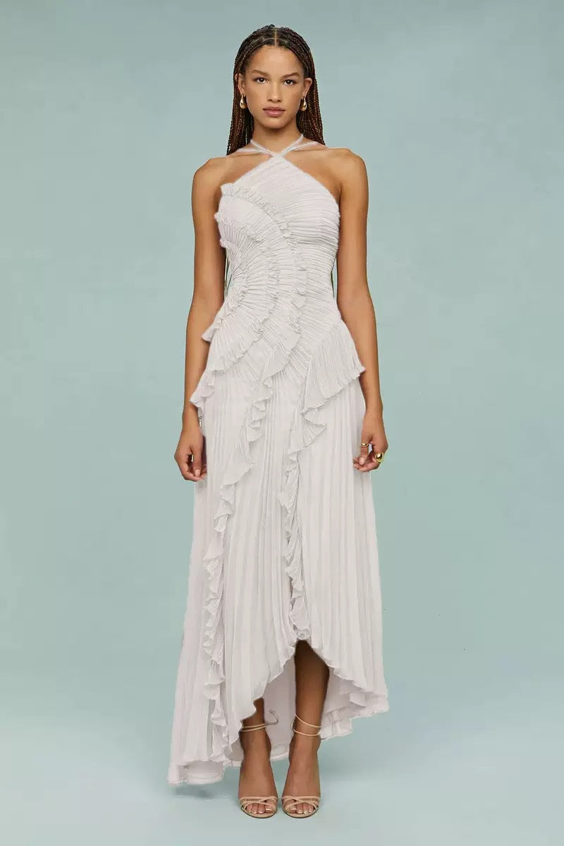 Chiffon Elegant Midi Dress
