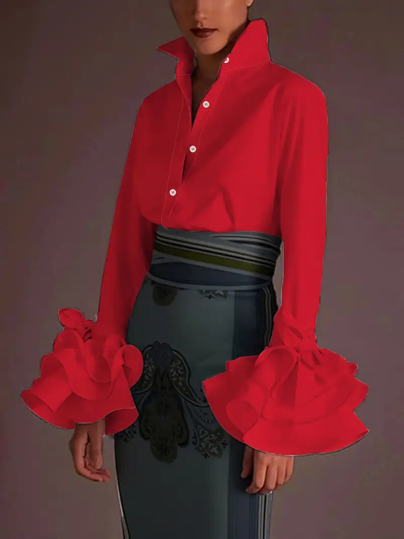 Chic Button Down Blouse