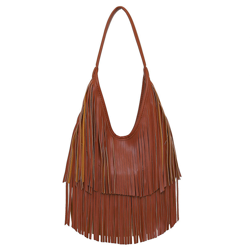 Fashion Tassel Shoulder Bag