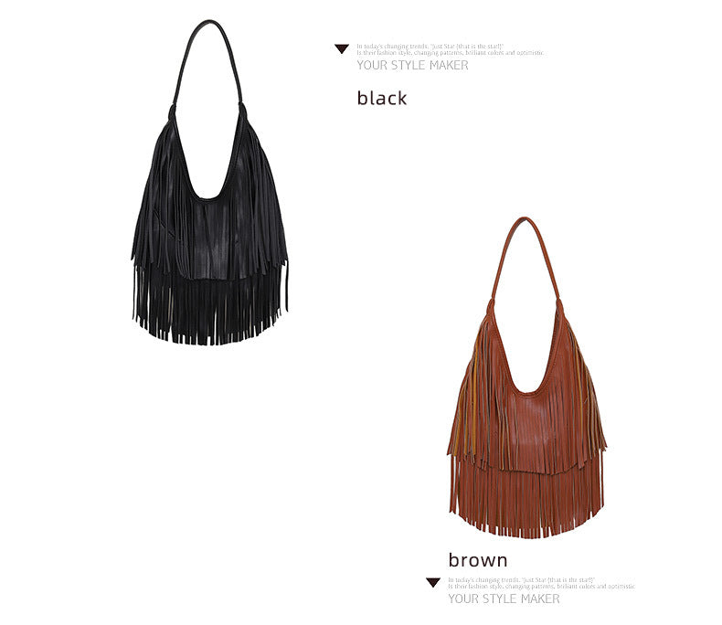 Fashion Tassel Shoulder Bag