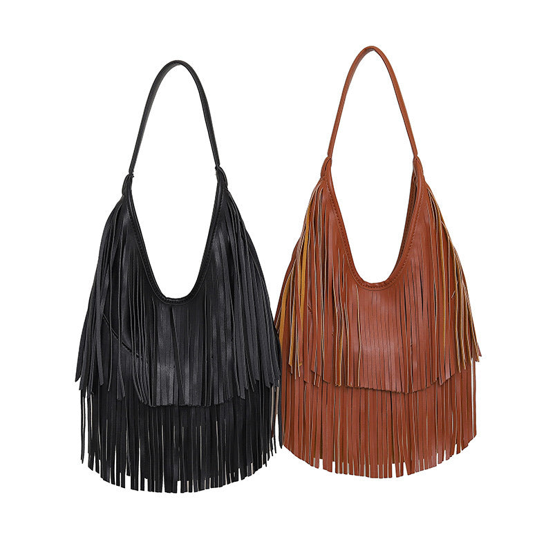 Fashion Tassel Shoulder Bag