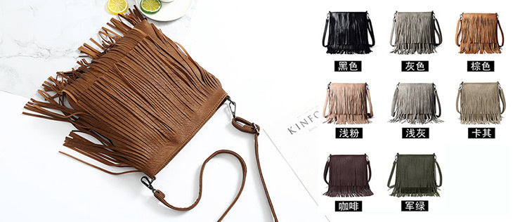 Fashion Tassel Shoulder Bag