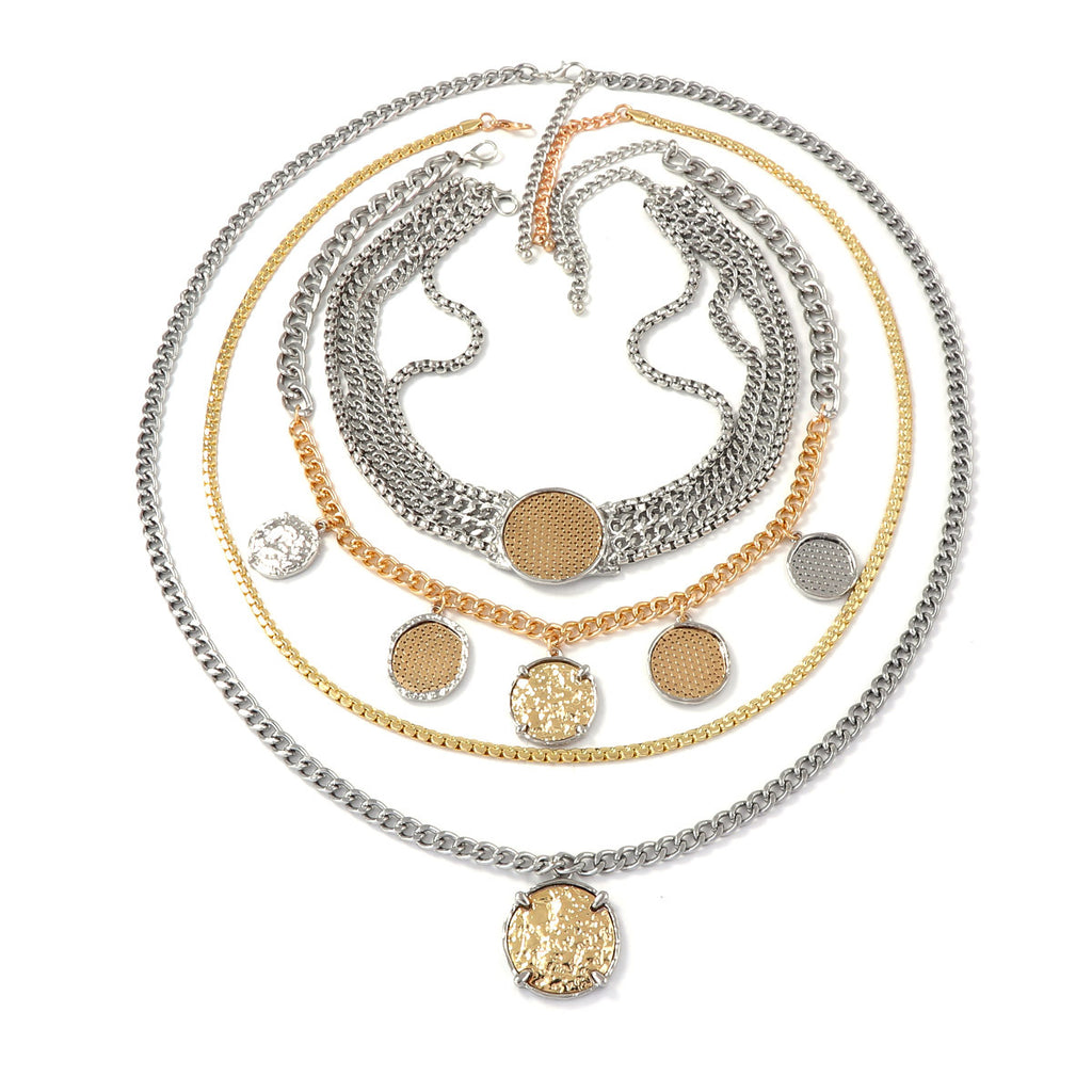 Chic Set Of 4 Necklace