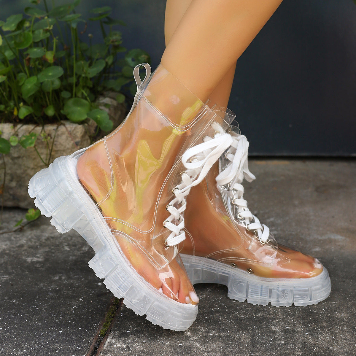 Clear Fashion Boots