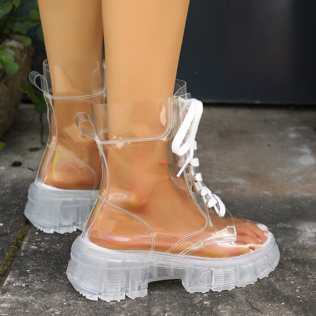 Clear Fashion Boots