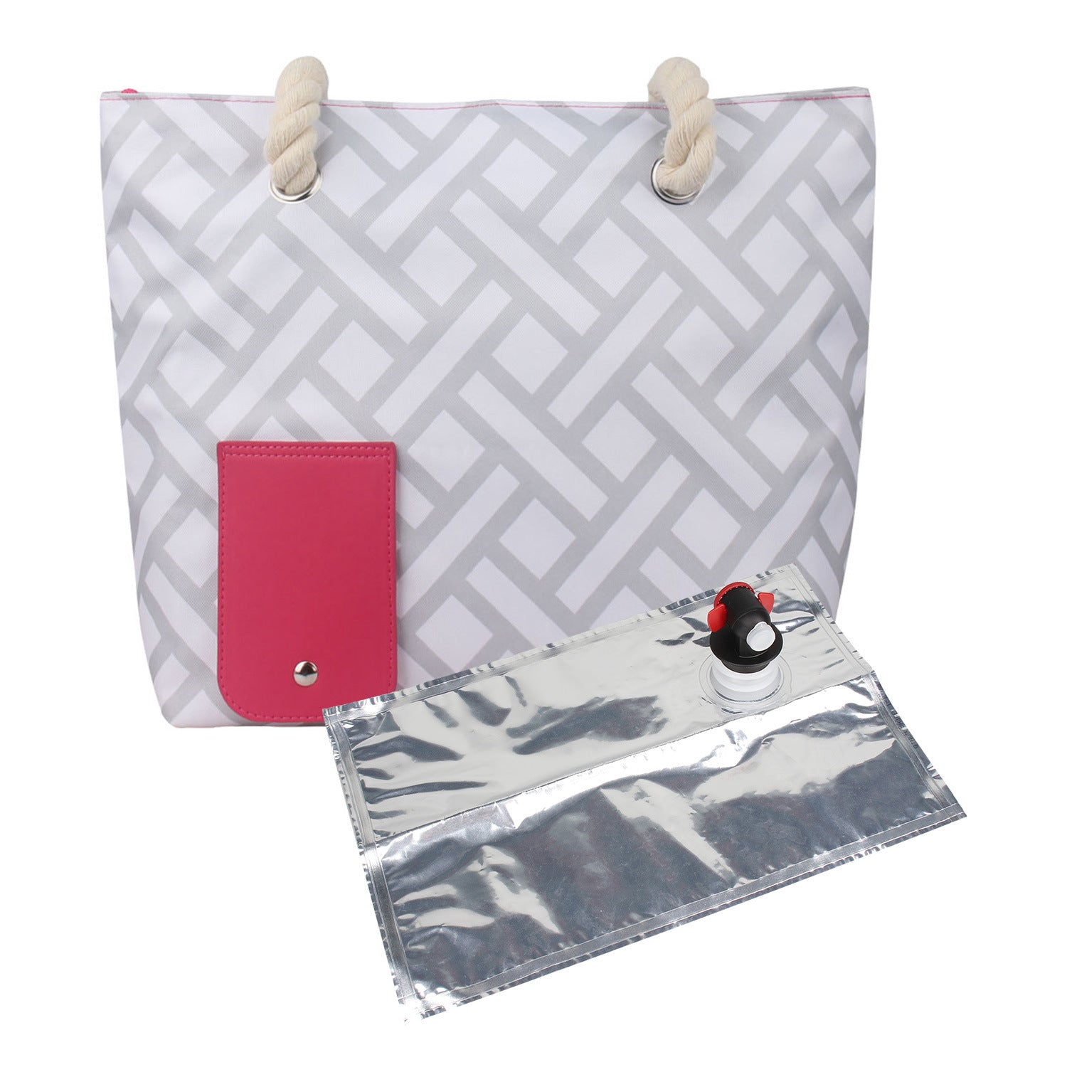 Wine Purse with Hidden Spout