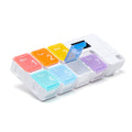 Weekly Pill Box with AM/PM Automatic Alarm Reminder