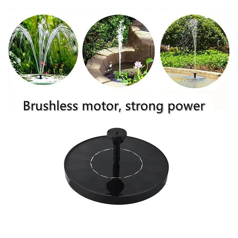 Solar Water Fountain