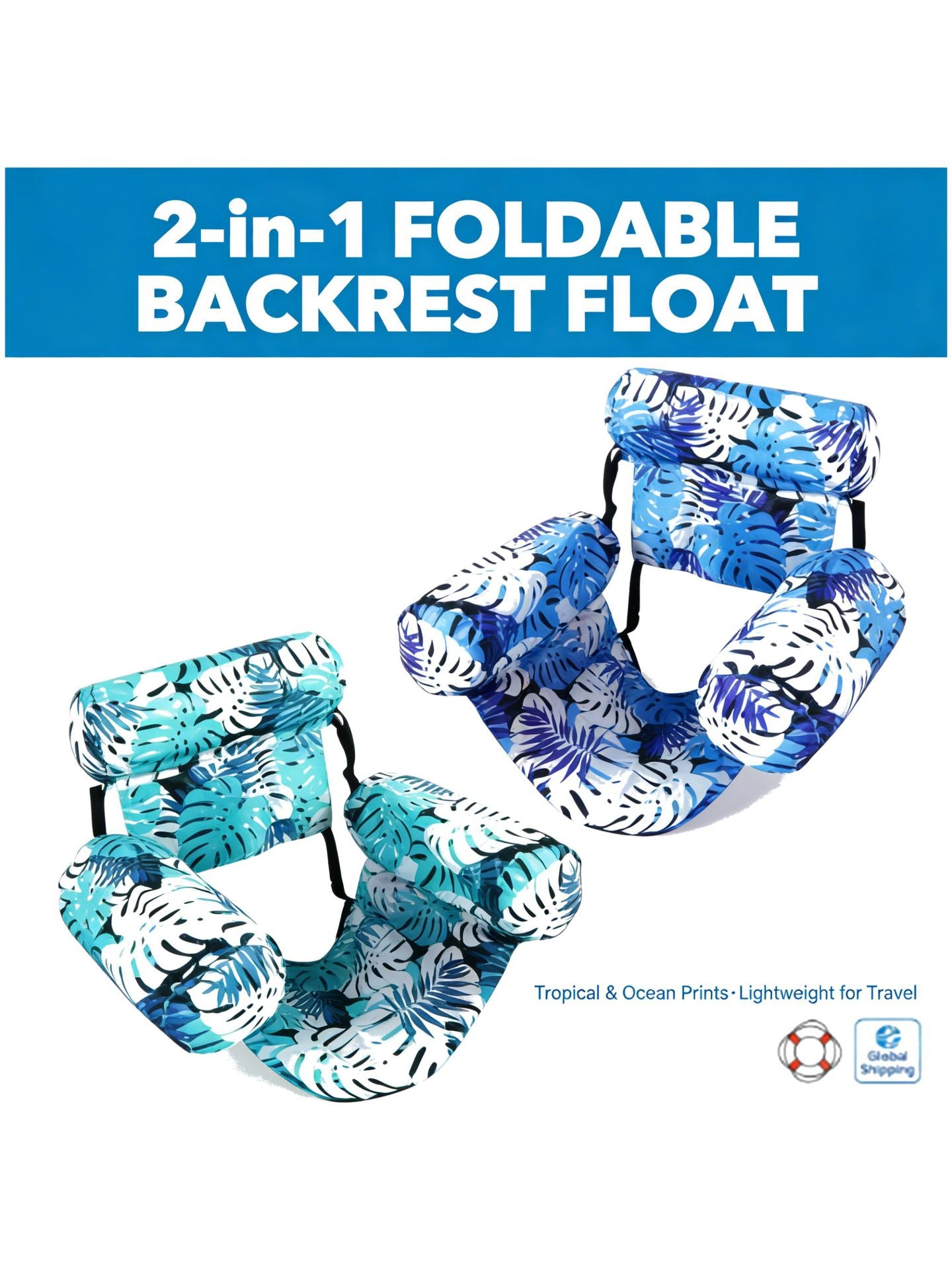 Pool Float With Adjustable Straps