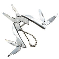 7-in-1 Micro Pocket Stainless Steel Foldable Multitool with Screwdrivers