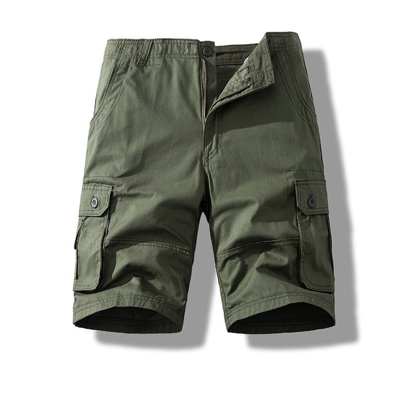 Men's Summer Cargo Shorts With Pockets
