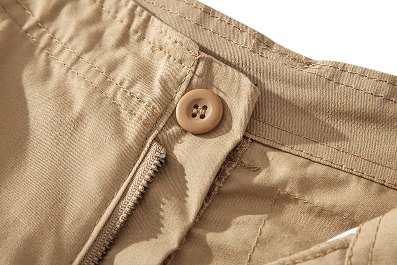 Men's Summer Cargo Shorts With Pockets