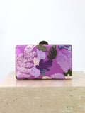 Embroidered Sequin Floral Clutch Bag