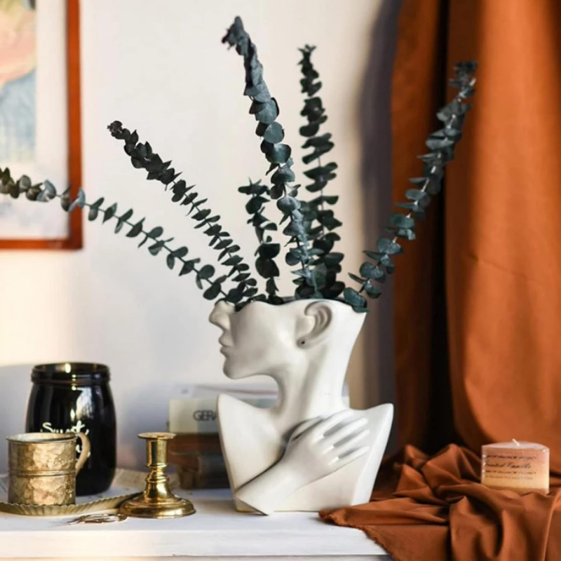Modern Face Vase