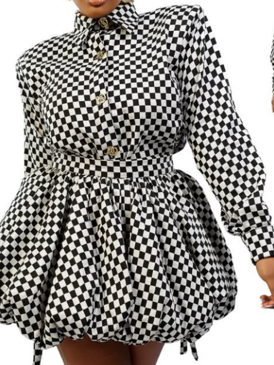 Mysterious Plaid Suit