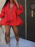 Chic Oversize Jacket Dress