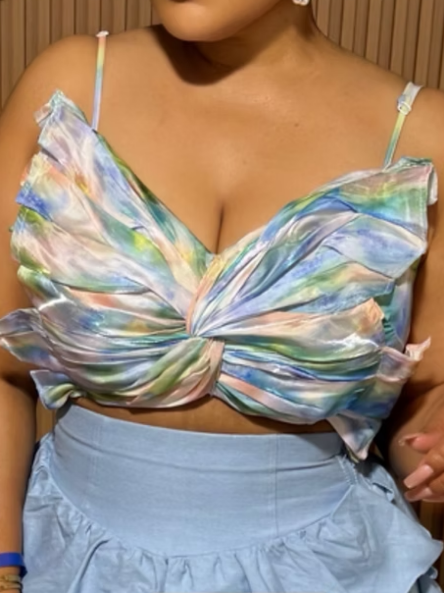 Elegant Statement Top Set