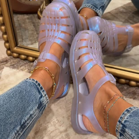 Jelly Summer Flat Sandals