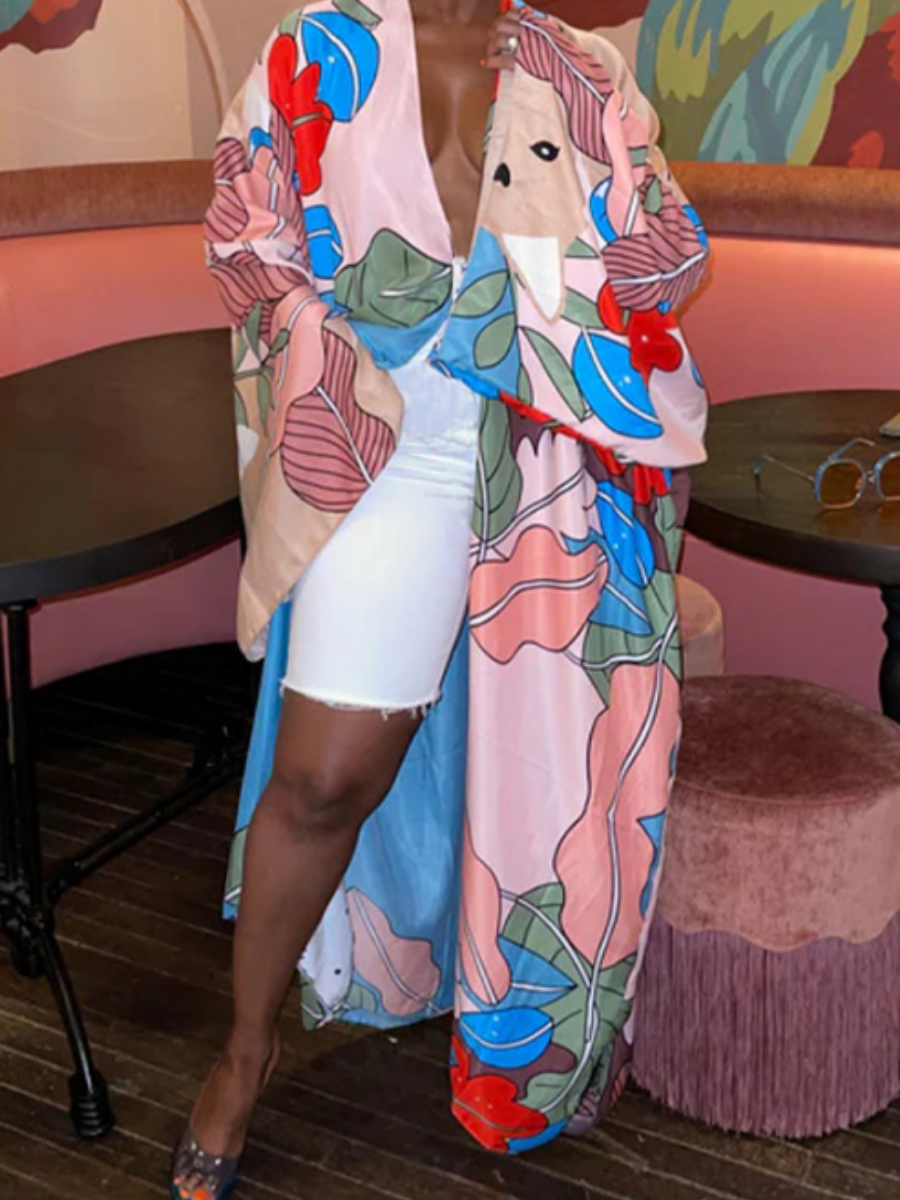 Adorable Printed Kimono