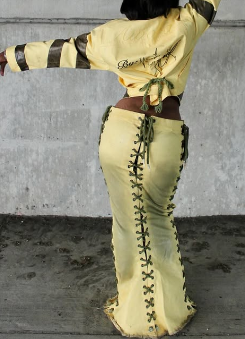 Unique Striped Outfit