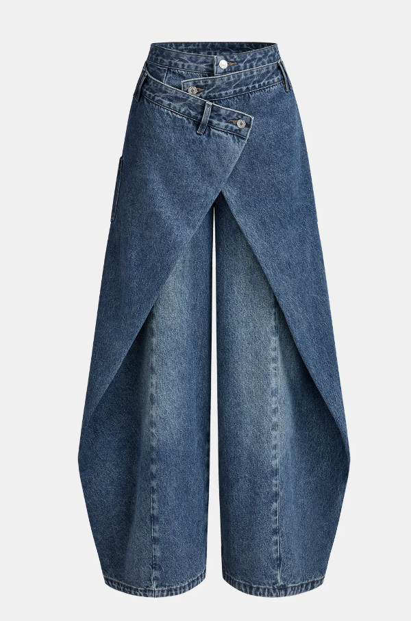Cross Wide Leg Jeans