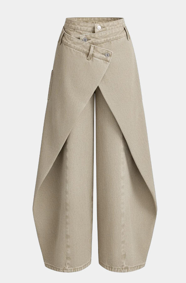 Cross Wide Leg Jeans