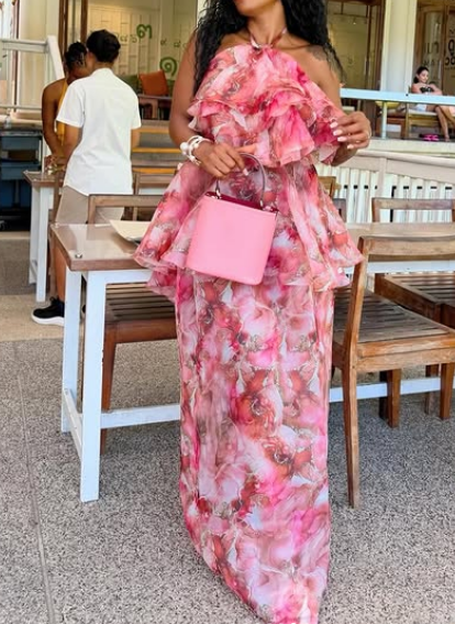 Hot Spring Floral Dress