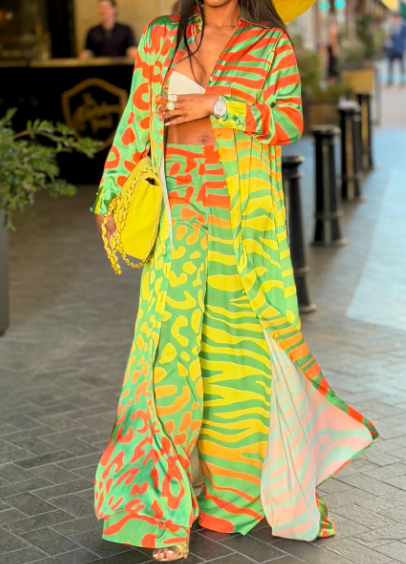 Printed SS26 2pc Vacation Set
