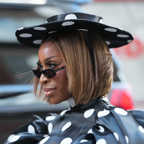 Chic Polka Dot Hat