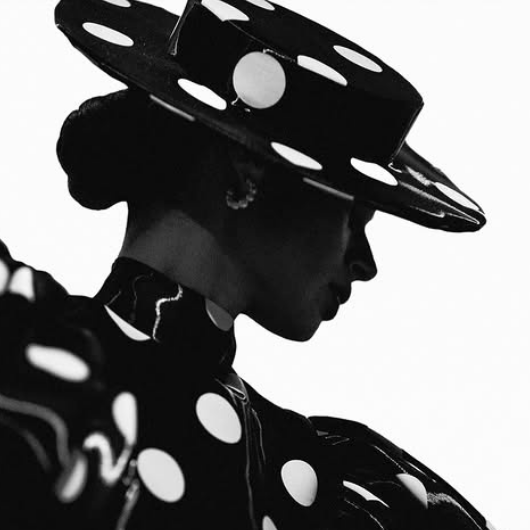 Chic Polka Dot Hat