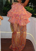 Ruffle Mini/Maxi Dress
