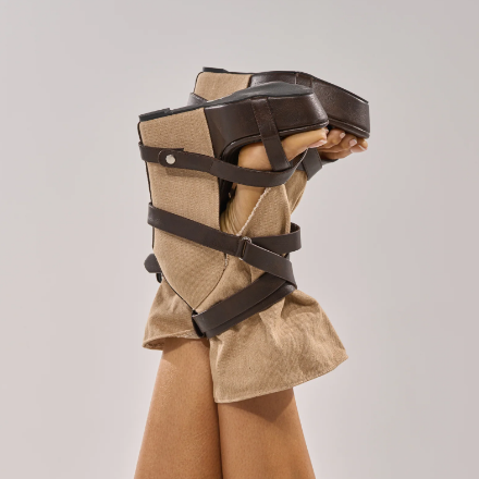 Edgy Elevated Wedge Sandals
