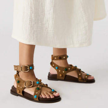Dazzle Comfy Flat Sandals