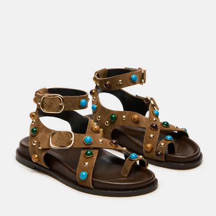 Dazzle Comfy Flat Sandals