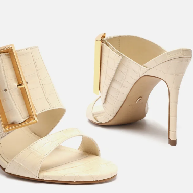 Fashion High Heel Buckle Sandals