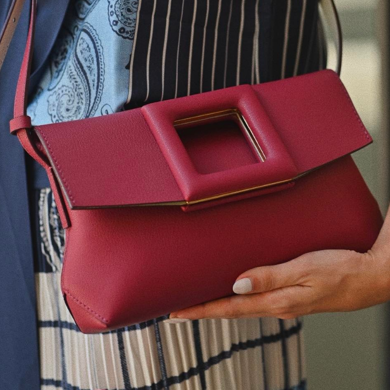 Medium Leather Clutch