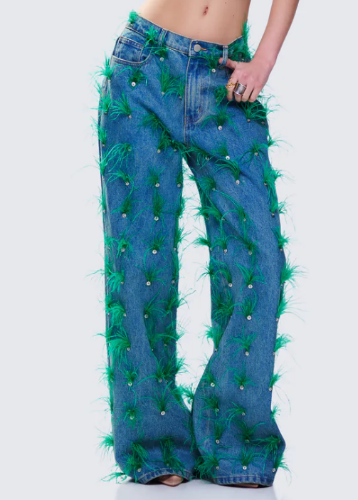 Chill Feather Jeans