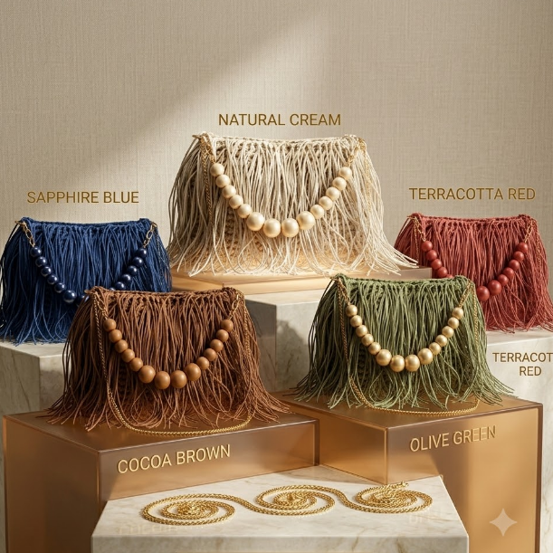 Summer Time Tassel Handbag