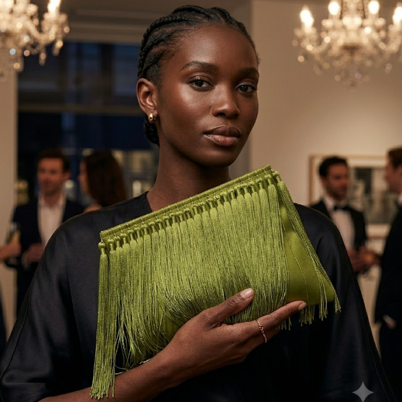 Luxury Green Clutch