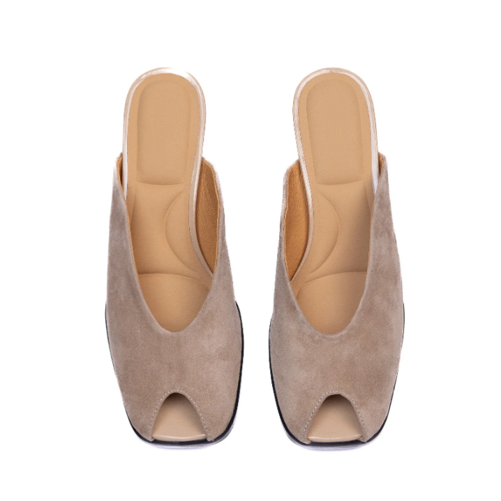 Chic Suede Mules