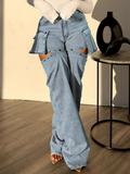 Cargo Detachable Jeans