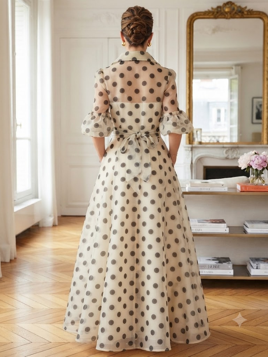 Demure Floral Occasion Maxi Dress
