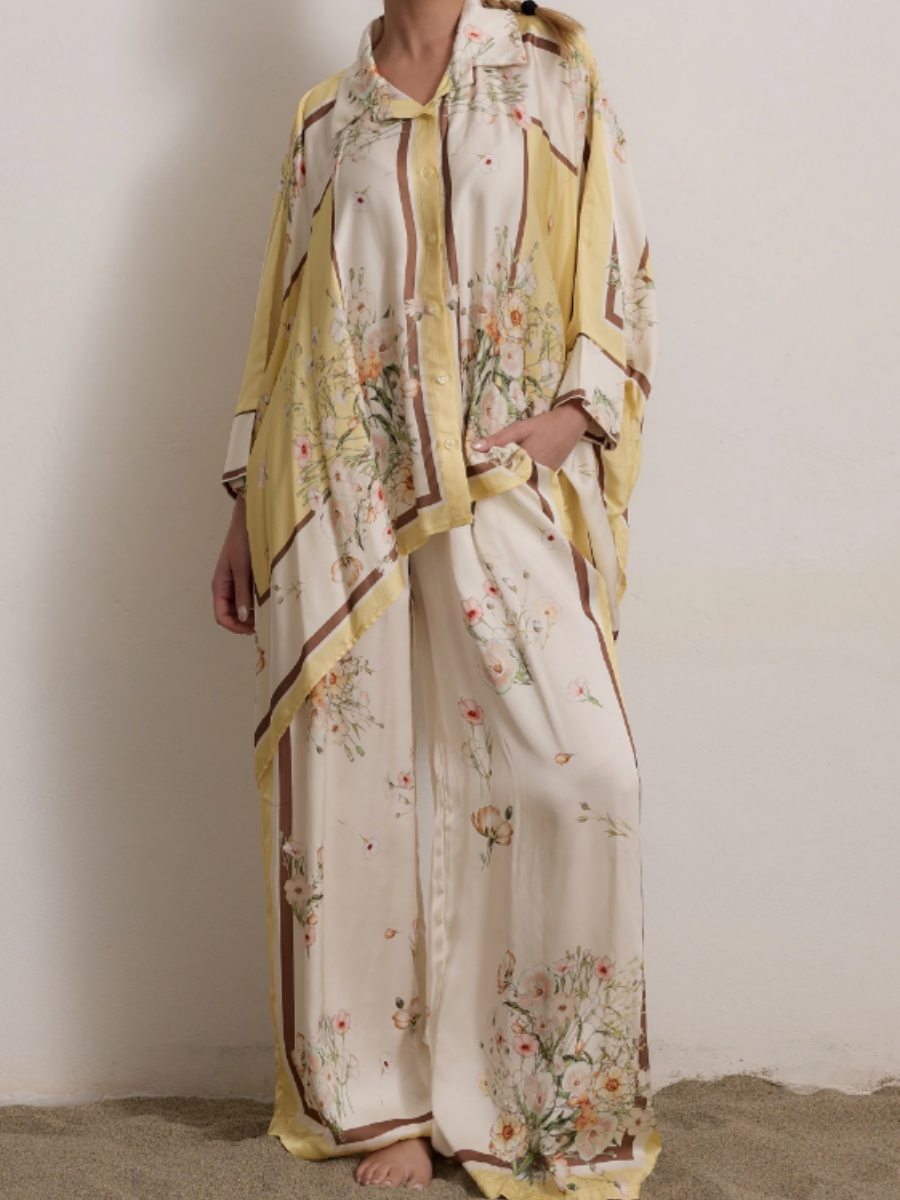 Exquisite Satin Print Set