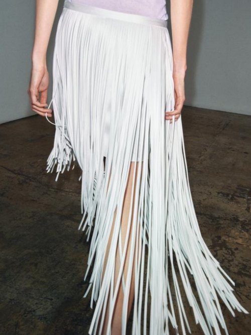 Chic Fringe Skirt