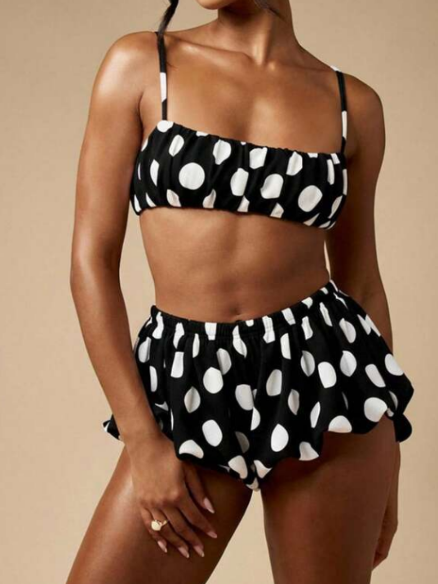 Adorable Polk Dot Set