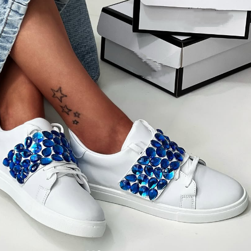 Dazzle Design Casual Sneakers