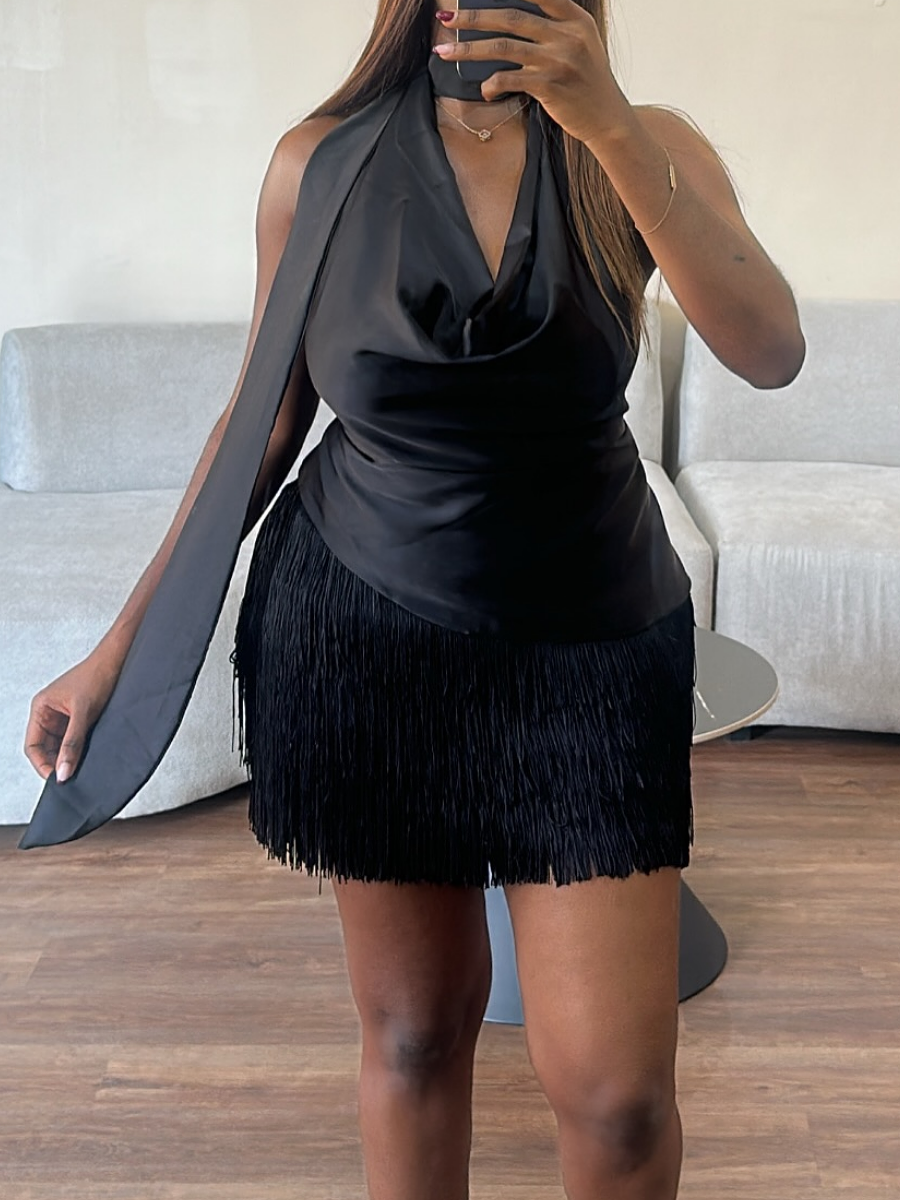 Dancing Tassel Skirt Set